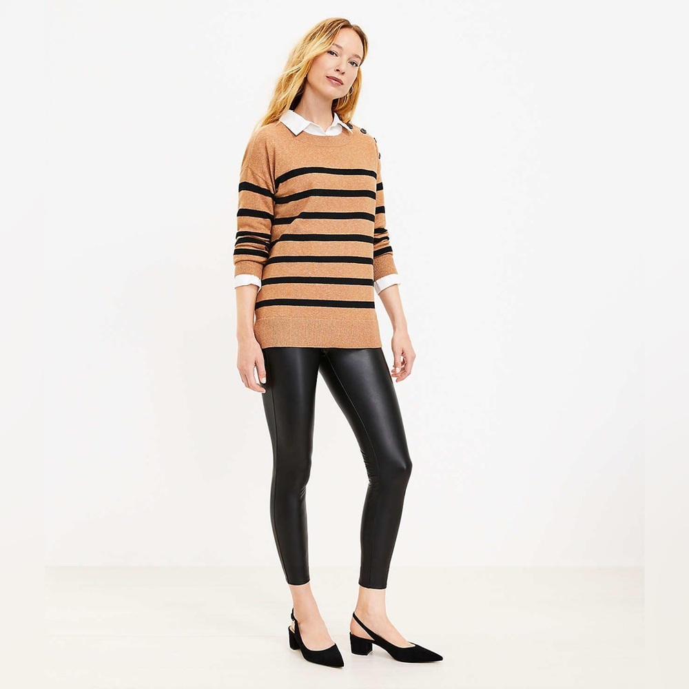 LOFT Faux Leather Leggings